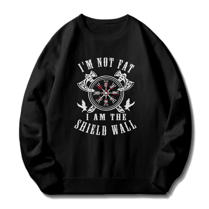 WorldNorse I am the Shield Wall Helm of Awe Sweatshirt - image 2