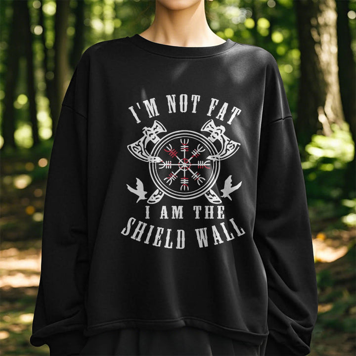 WorldNorse I am the Shield Wall Helm of Awe Sweatshirt - image 8