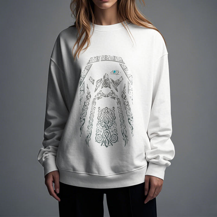 WorldNorse Viking Eye Of Odin Graphic Sweatshirt - image 15