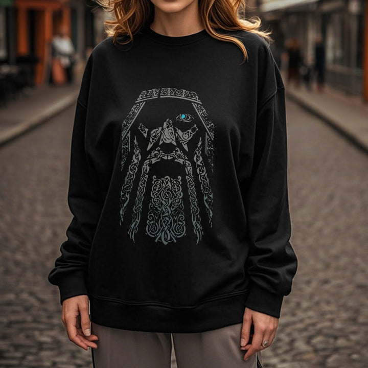 WorldNorse Viking Eye Of Odin Graphic Sweatshirt - image 9