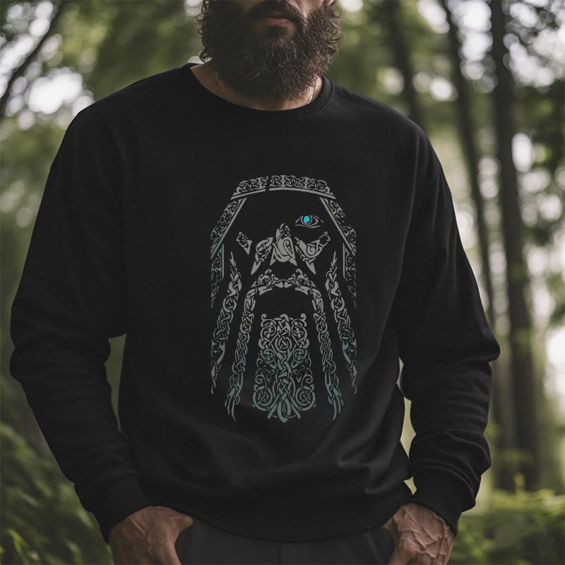 WorldNorse Viking Eye Of Odin Graphic Sweatshirt - image 5