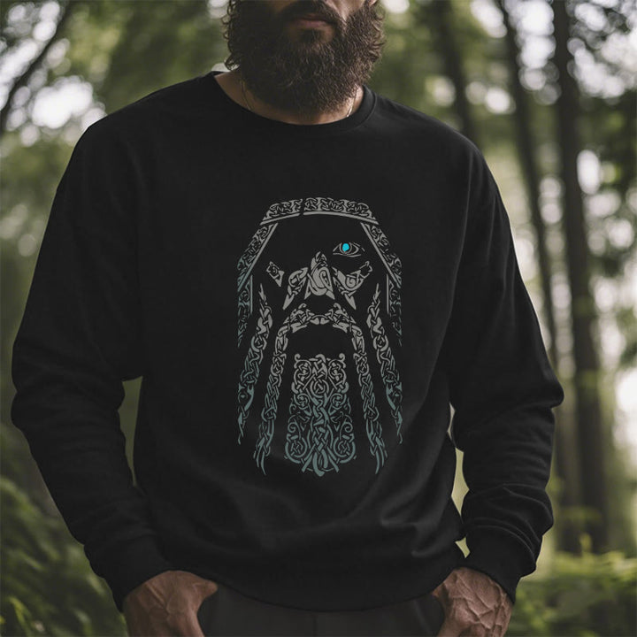 WorldNorse Viking Eye Of Odin Graphic Sweatshirt - image 5