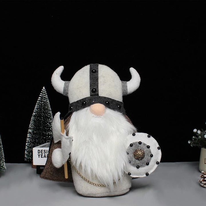 WorldNorse Gnome Nordic Warrior Plush - White - image 5