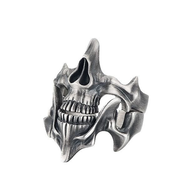 WorldNorse 2 Pcs Skull Mask Design Ring Set - image 1