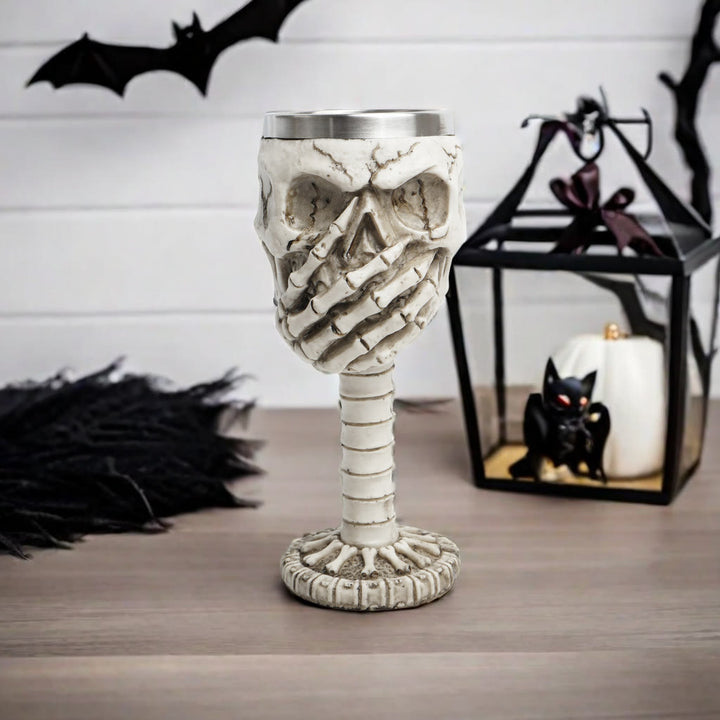 WorldNorse Skull Emoticons Mug / Goblet