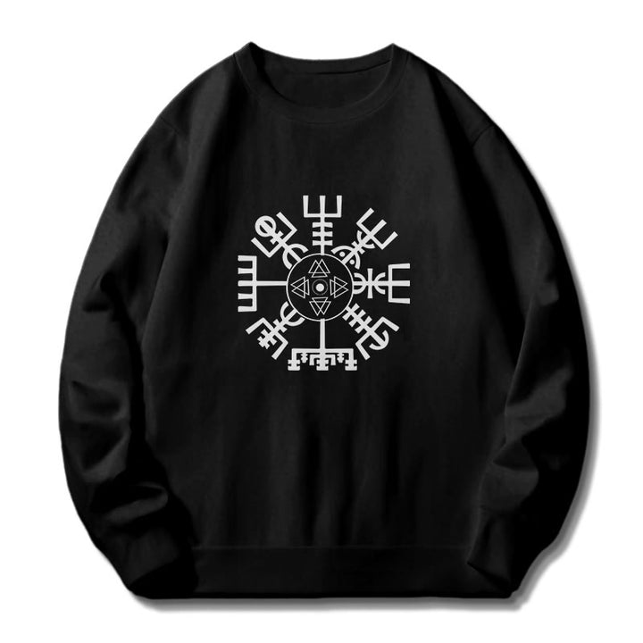 WorldNorse Viking Vegvisir With Valknut Sweatshirt - image 2