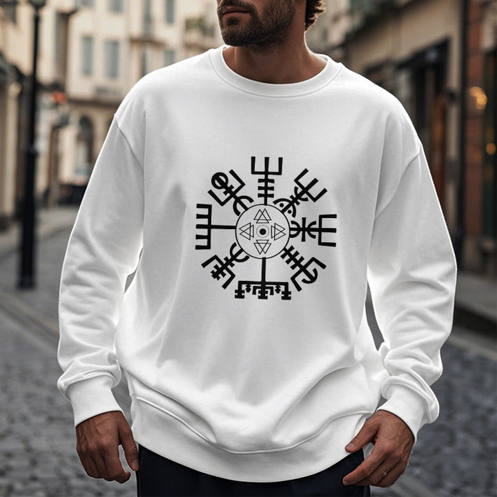 WorldNorse Viking Vegvisir With Valknut Sweatshirt - image 14