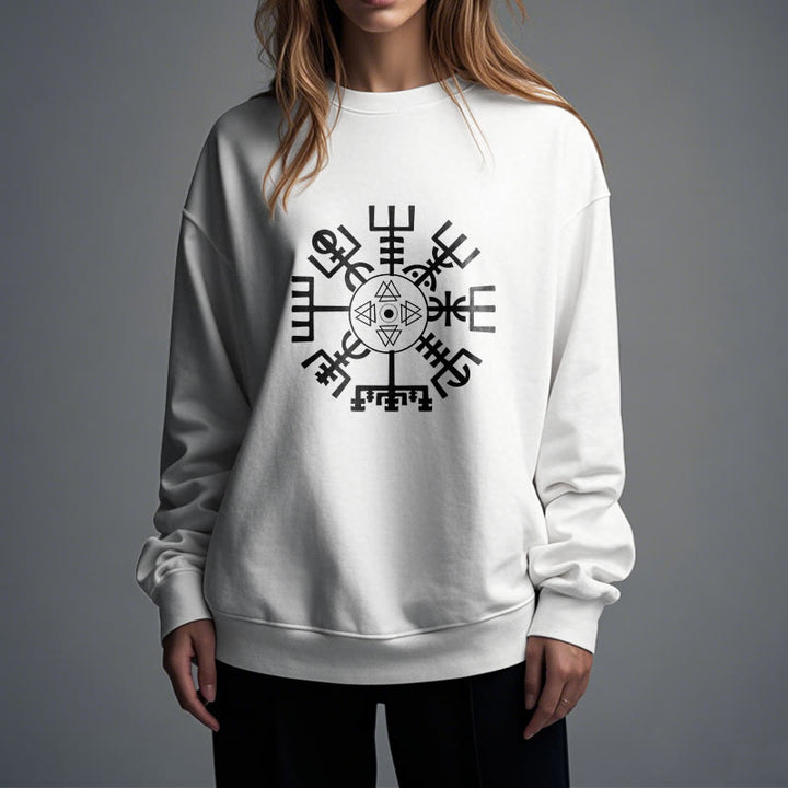 WorldNorse Viking Vegvisir With Valknut Sweatshirt - image 15