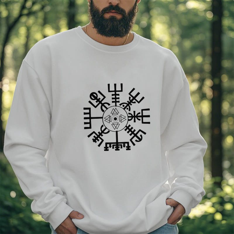 WorldNorse Viking Vegvisir With Valknut Sweatshirt - image 13