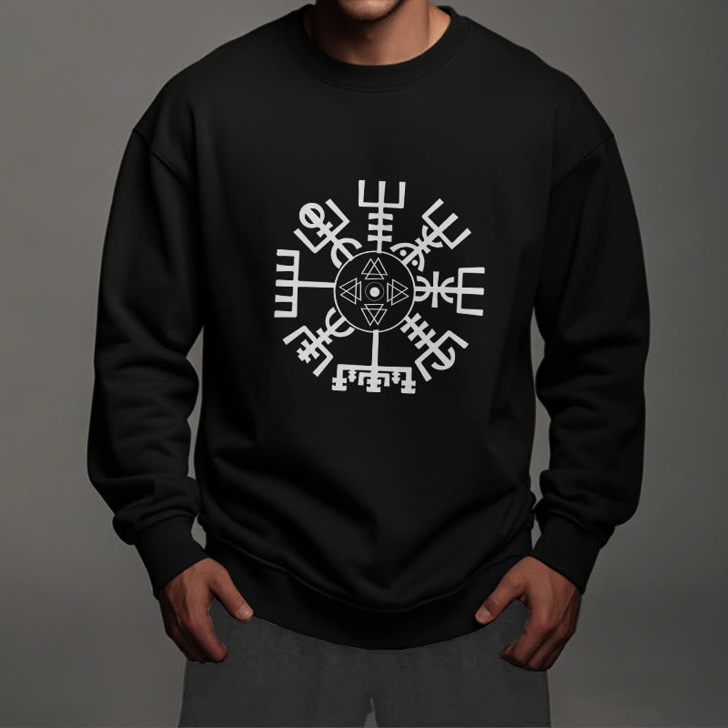 WorldNorse Viking Vegvisir With Valknut Sweatshirt - image 4