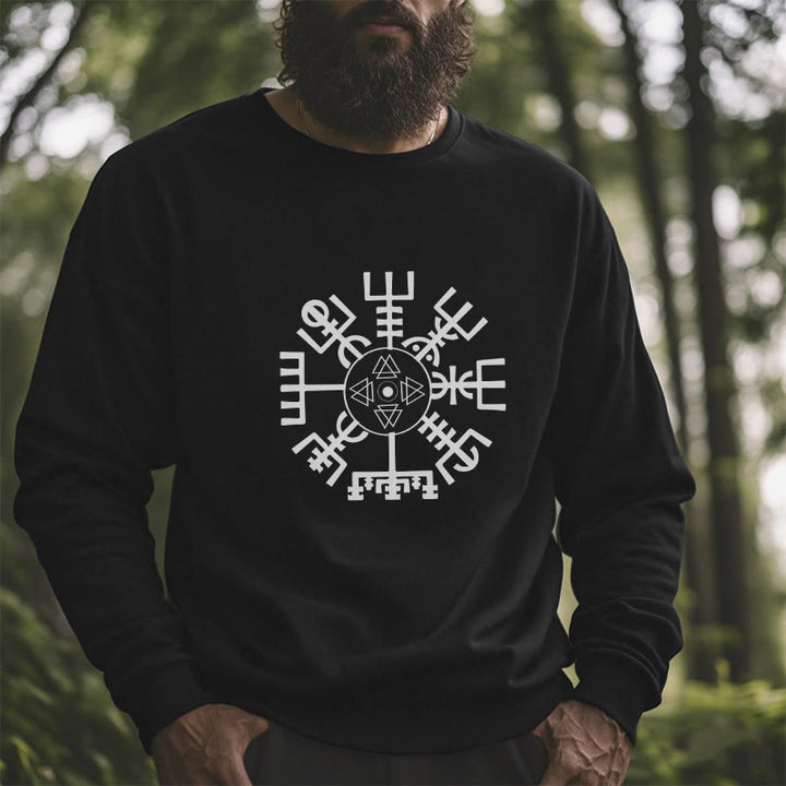 WorldNorse Viking Vegvisir With Valknut Sweatshirt - image 5