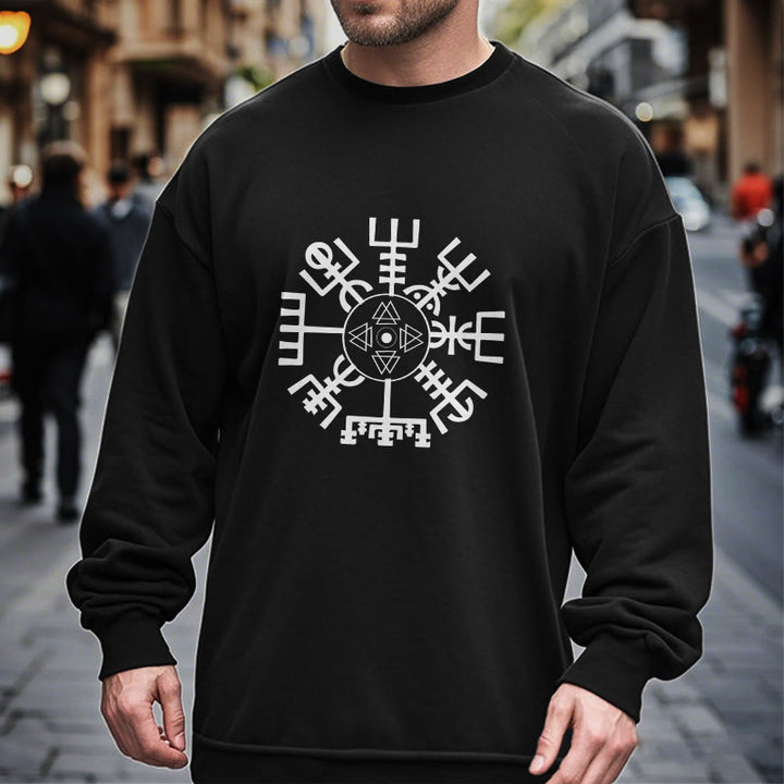 WorldNorse Viking Vegvisir With Valknut Sweatshirt - image 6