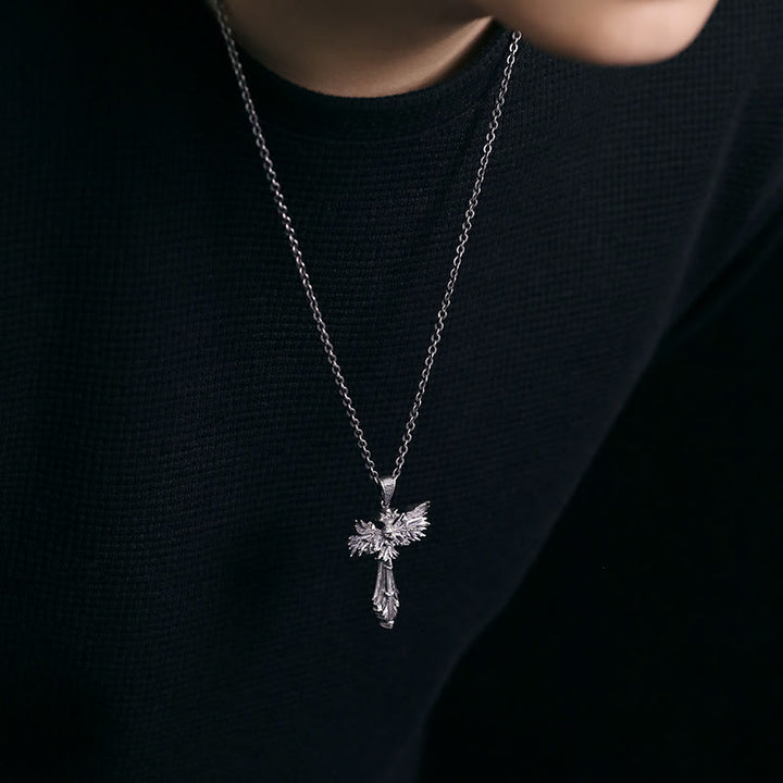 WorldNorse Eye Of Horus Cross Necklace - image 1