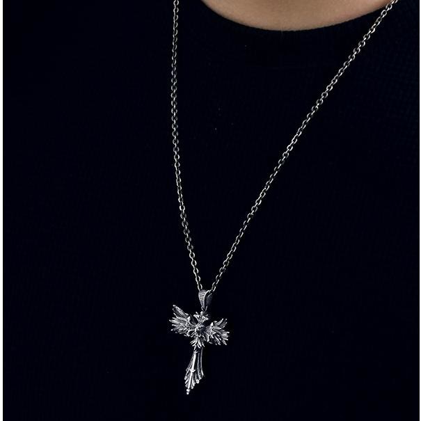 WorldNorse Eye Of Horus Cross Necklace - image 3