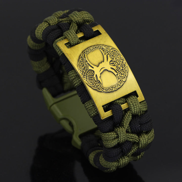 WorldNorse Braided Yggdrasil Bracelet - Retro Bronze - image 2
