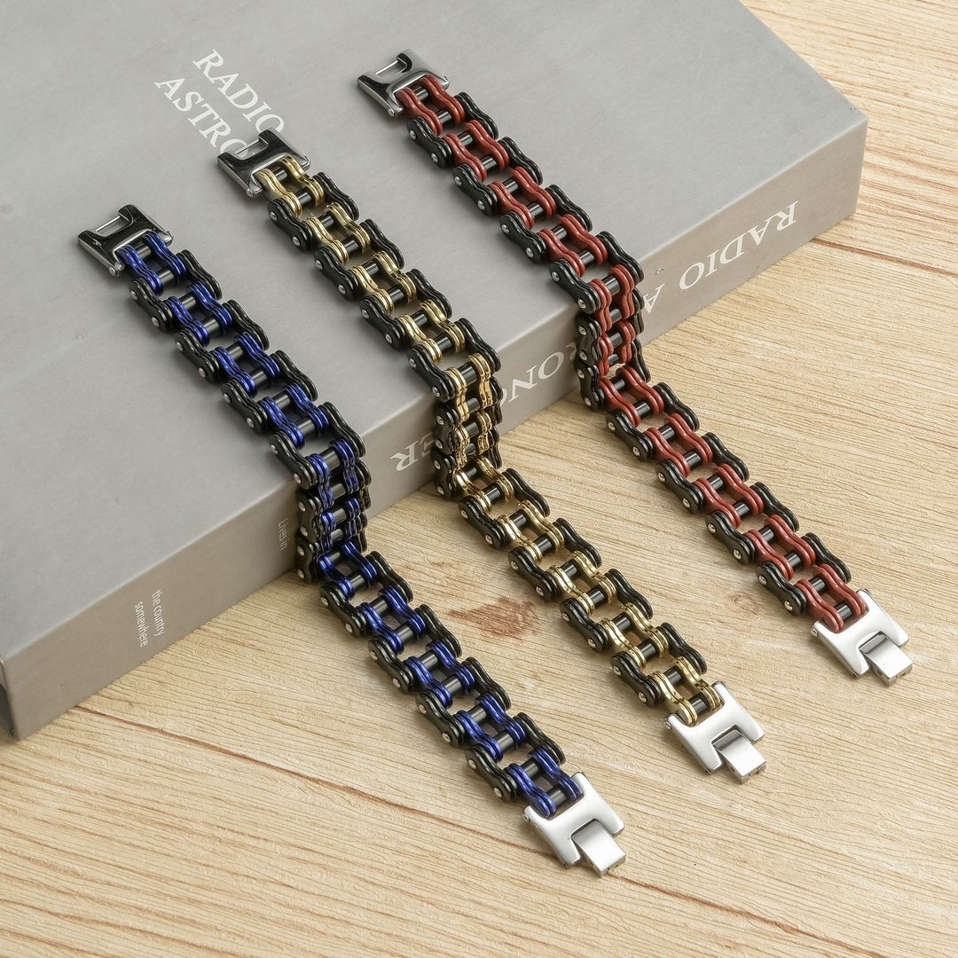 WorldNorse Stylish Motorcycle Chain Bracelet - image 13