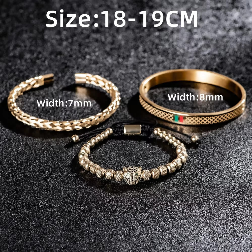 WorldNorse Panther Head Bracelet Set - image 18