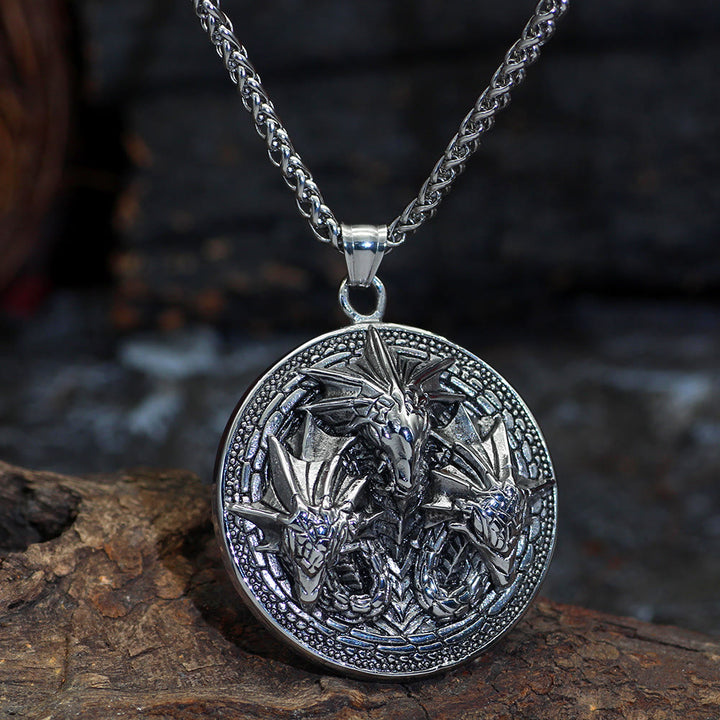 WorldNorse Family Of Dragon Necklace - image 1