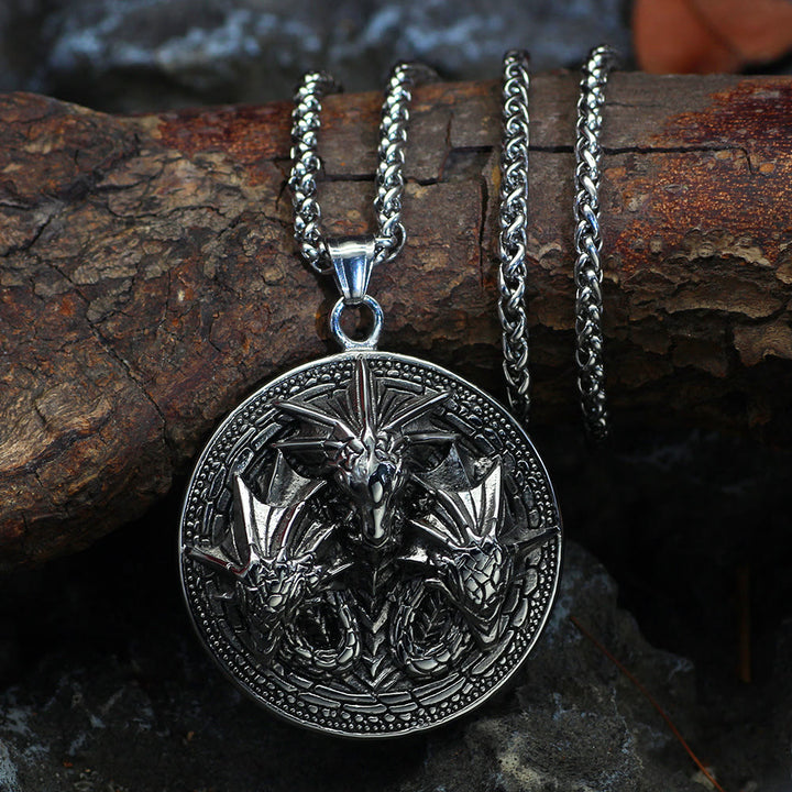 WorldNorse Family Of Dragon Necklace - Necklace - image 0