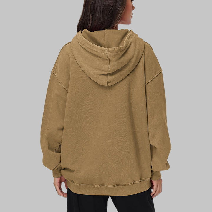 WorldNorse Tribal Bird & Viking Design Washed Hoodie - image 32