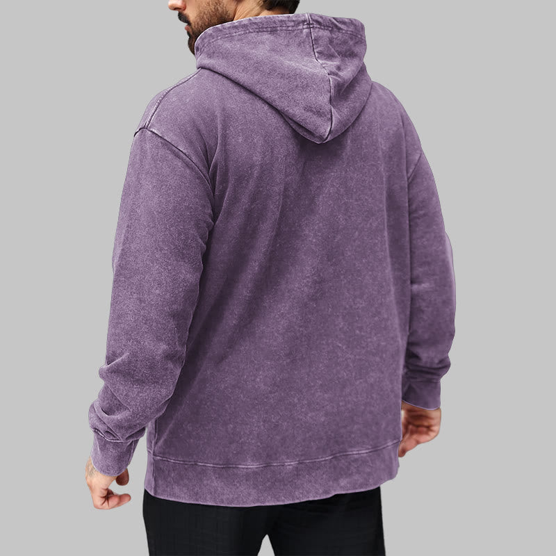 WorldNorse Raven Eagle Graphic Washed Hoodie - image 36