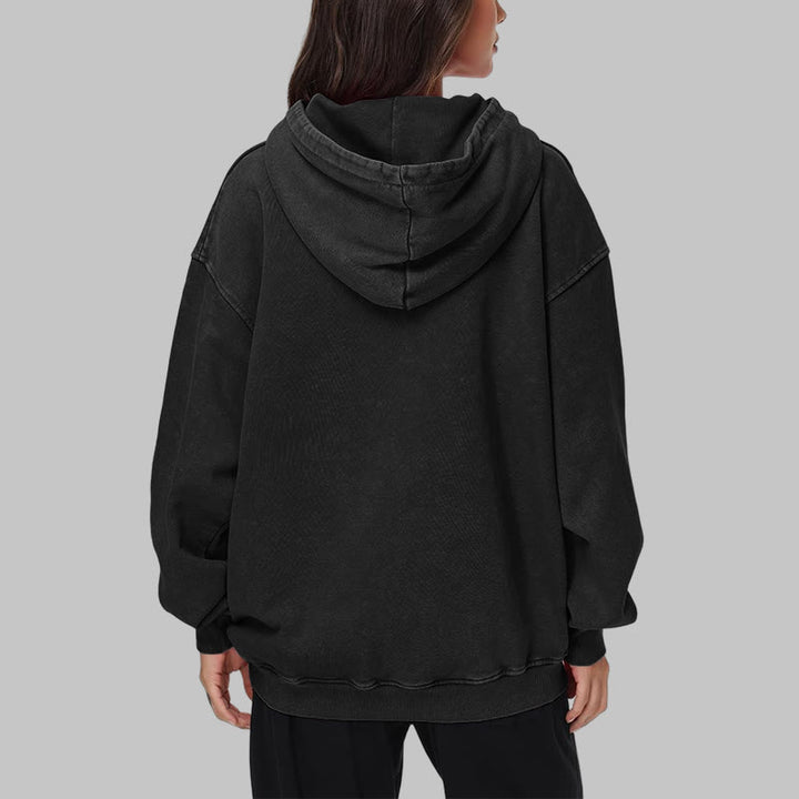 WorldNorse Fenrir Wolve Fire Washed Hoodie - image 9