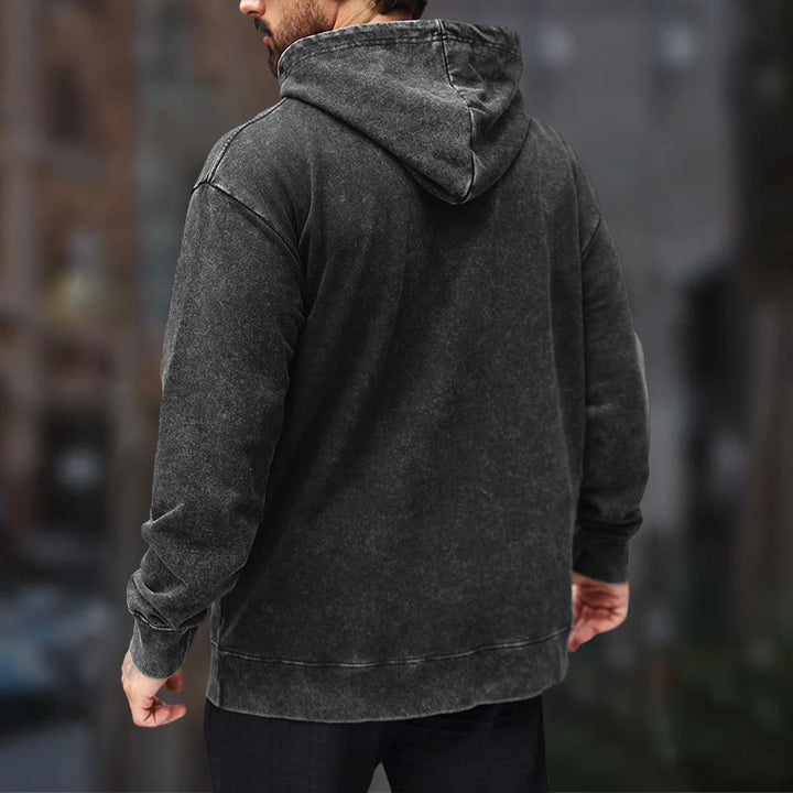 WorldNorse Victory Or Valhalla Warrior Washed Hoodie - image 9