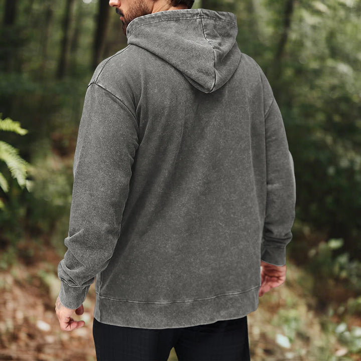 WorldNorse It Will Never Say ''I Gave Up'' Washed Hoodie - image 16