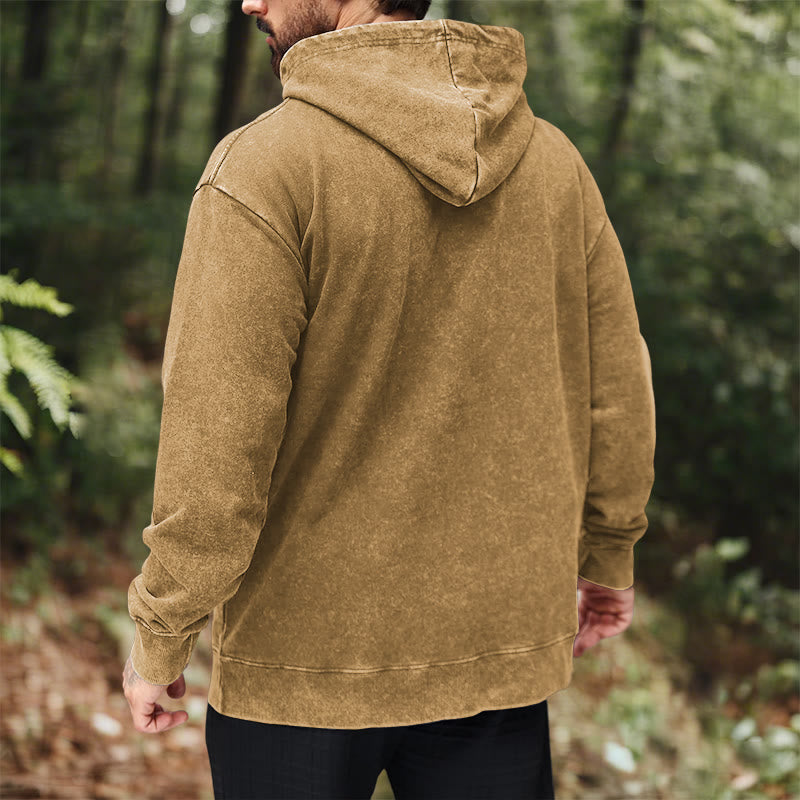 WorldNorse Viking Helm Of Awe Print Washed Hoodie - image 29