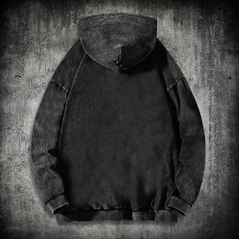 WorldNorse Viking Standbrothers Washed Hoodie - image 1