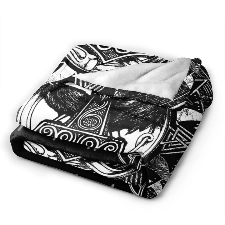 WorldNorse Celtic Knot Raven Blanket - image 8