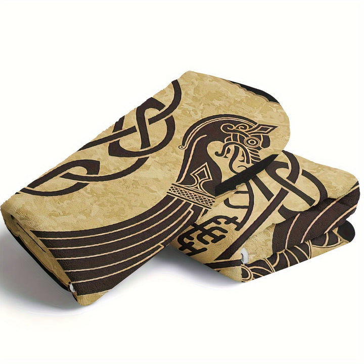 WorldNorse Vegvisir Norse Dragon Blanket - image 4