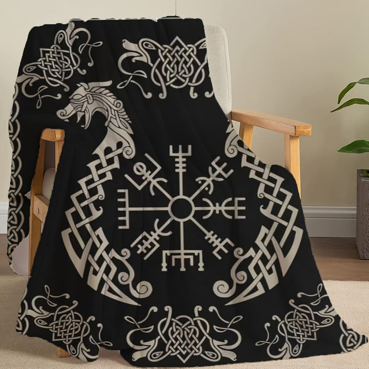 WorldNorse Vegvisir Norse Dragon Blanket - image 7