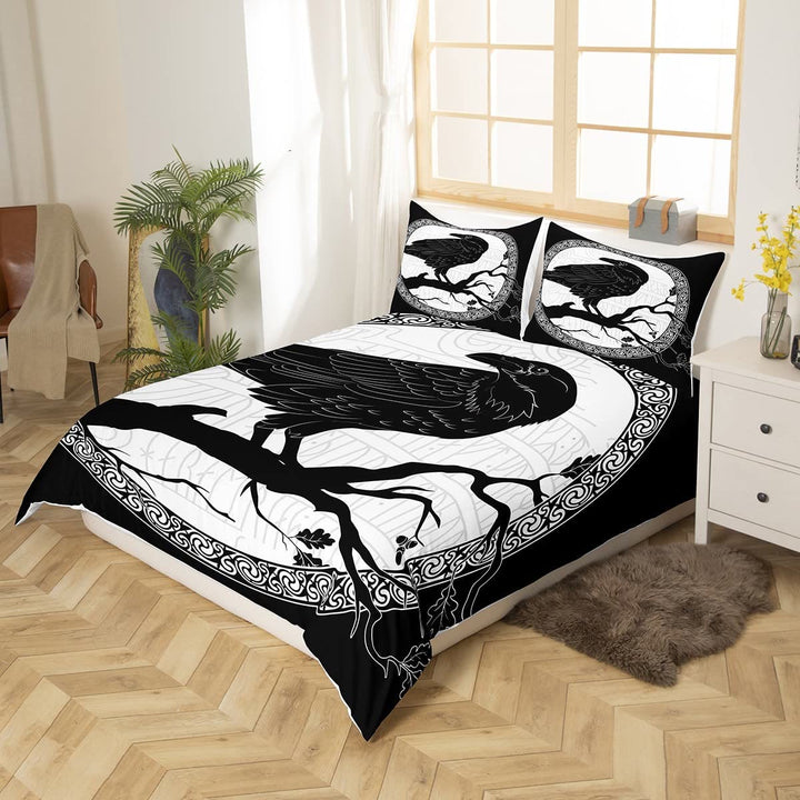 WorldNorse Raven Rune Bedding Set - image 1
