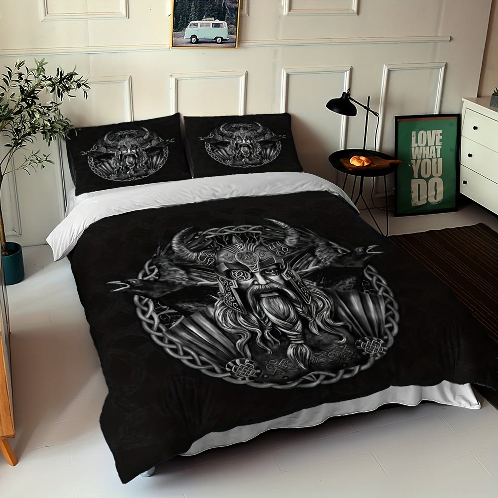 WorldNorse Viking Rune Bedding Set - image 1