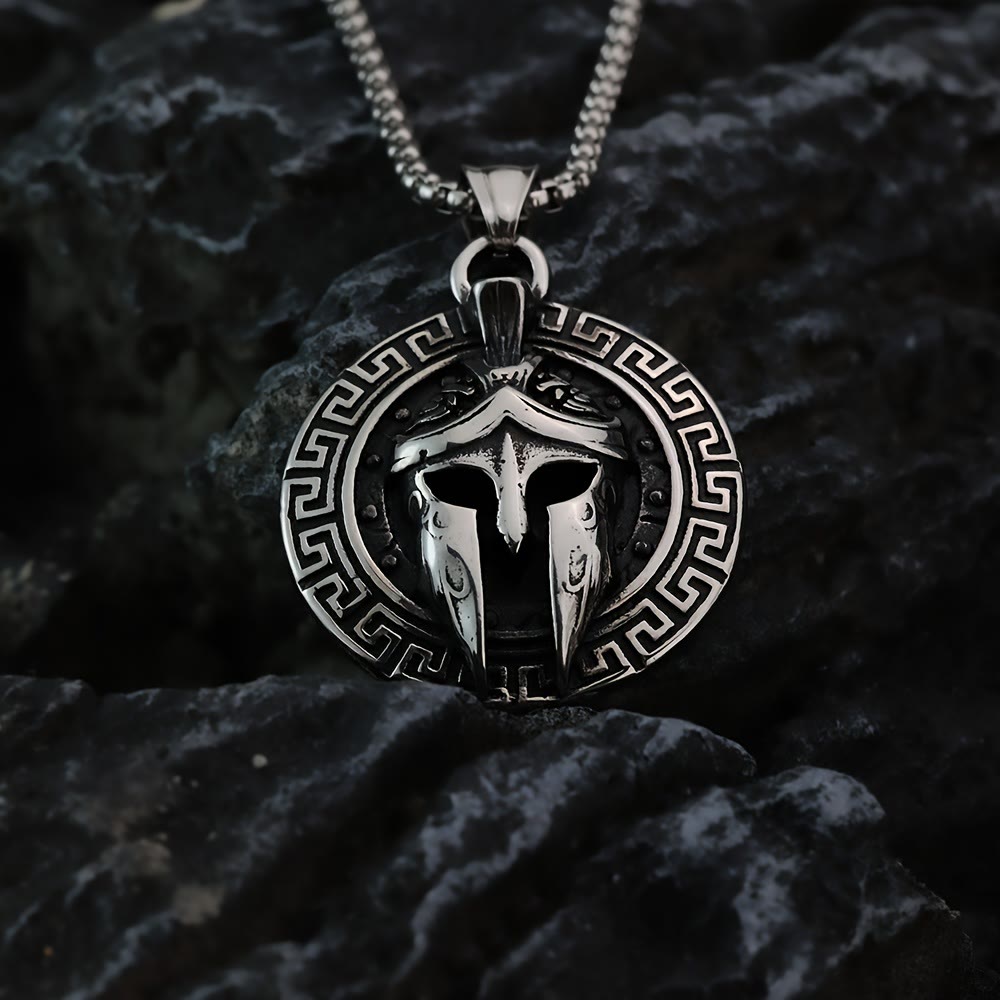WorldNorse Ancient Warrior Helmet Necklace - image 1