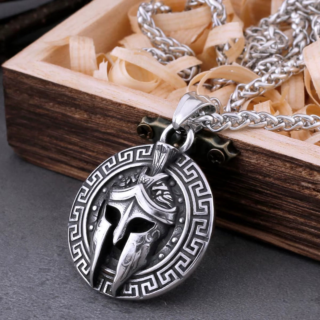WorldNorse Ancient Warrior Helmet Necklace - image 8