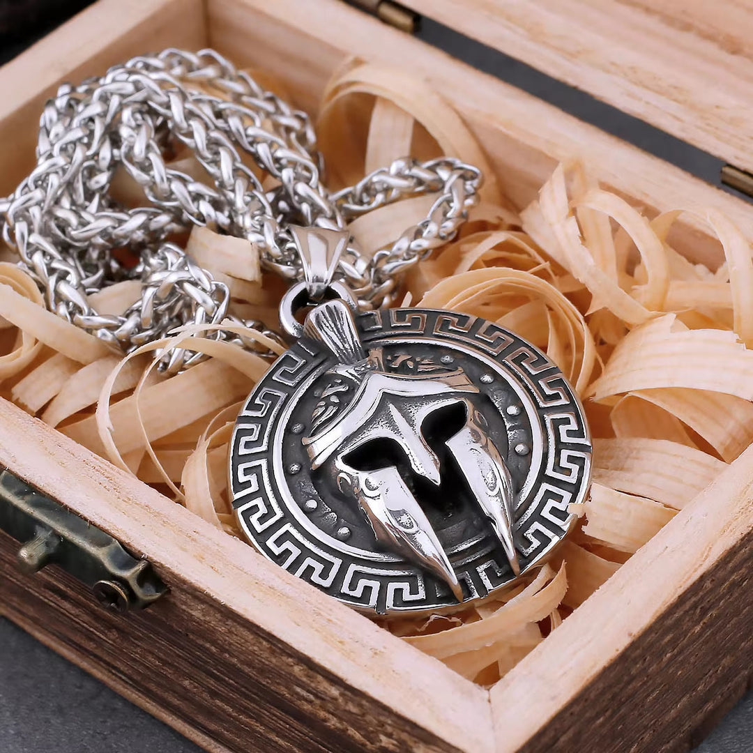 WorldNorse Ancient Warrior Helmet Necklace - image 9