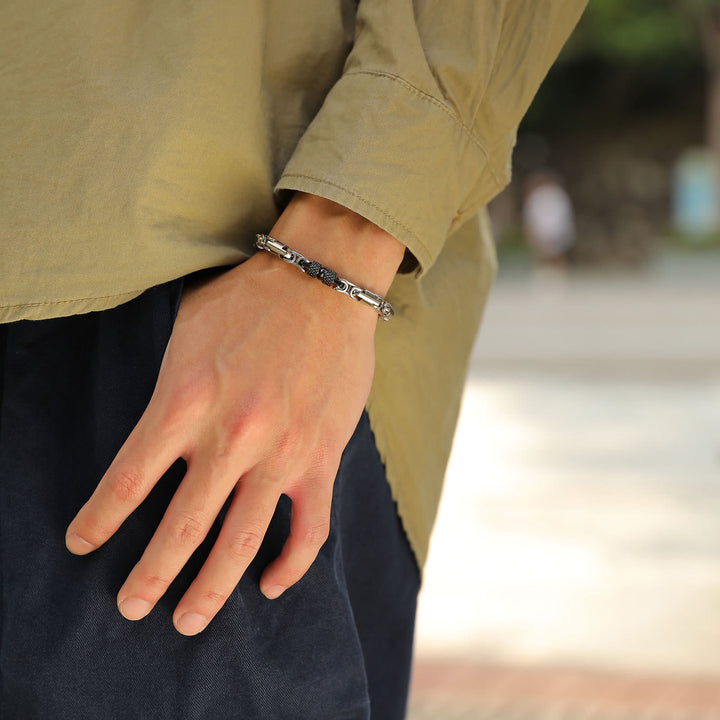 WorldNorse Link Stainless Steel Bracelet - image 2