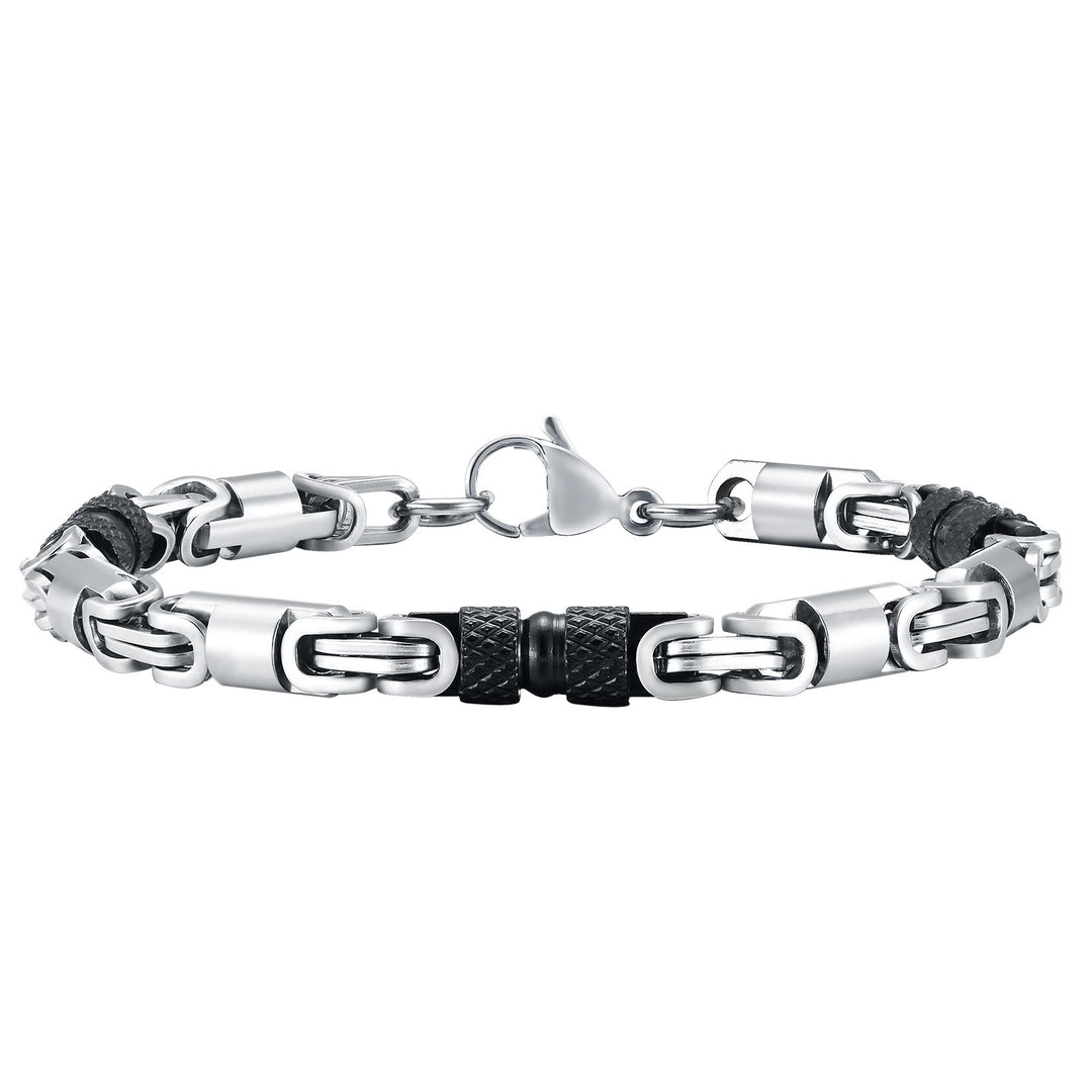 WorldNorse Link Stainless Steel Bracelet - image 0