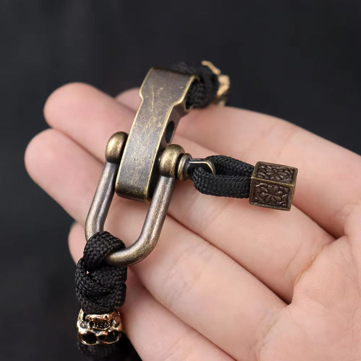 WorldNorse Skull Paracord Bracelet - image 4