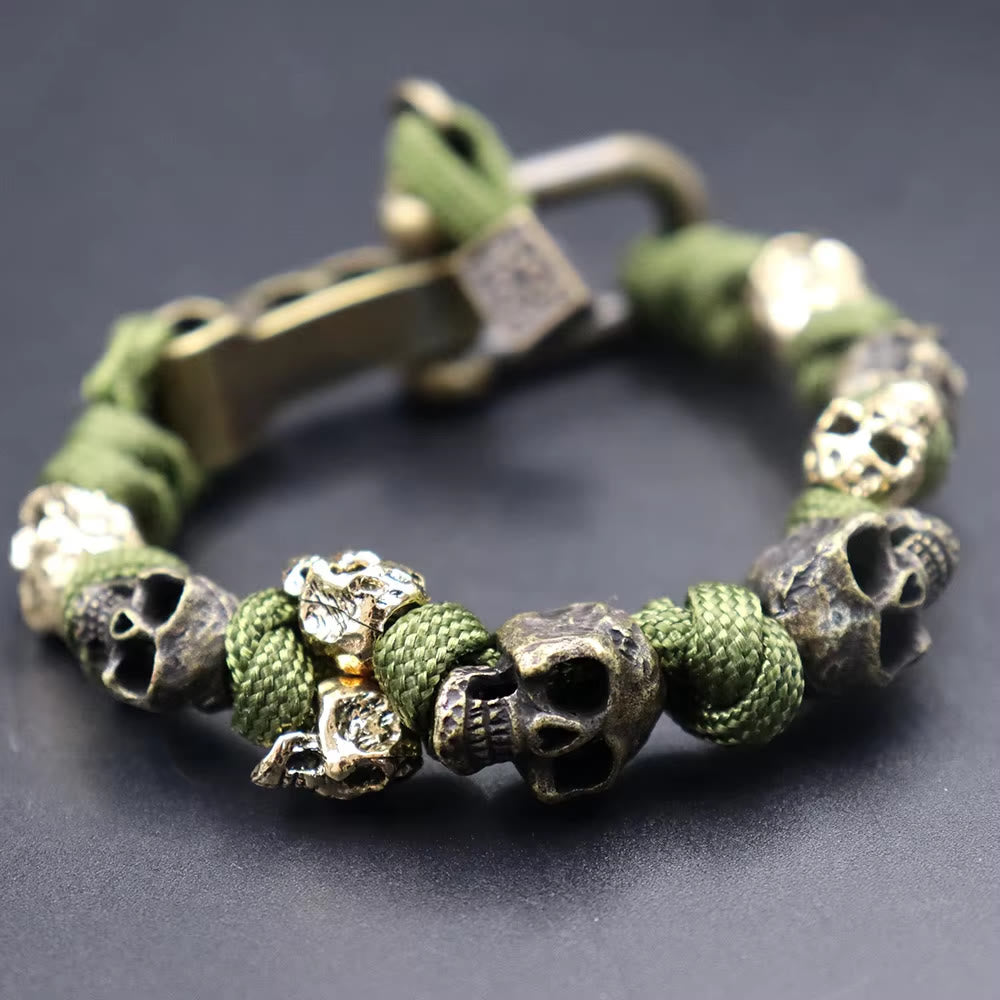 WorldNorse Skull Paracord Bracelet - image 1