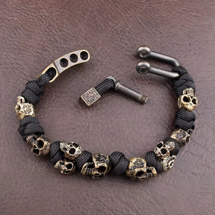 WorldNorse Skull Paracord Bracelet - image 6