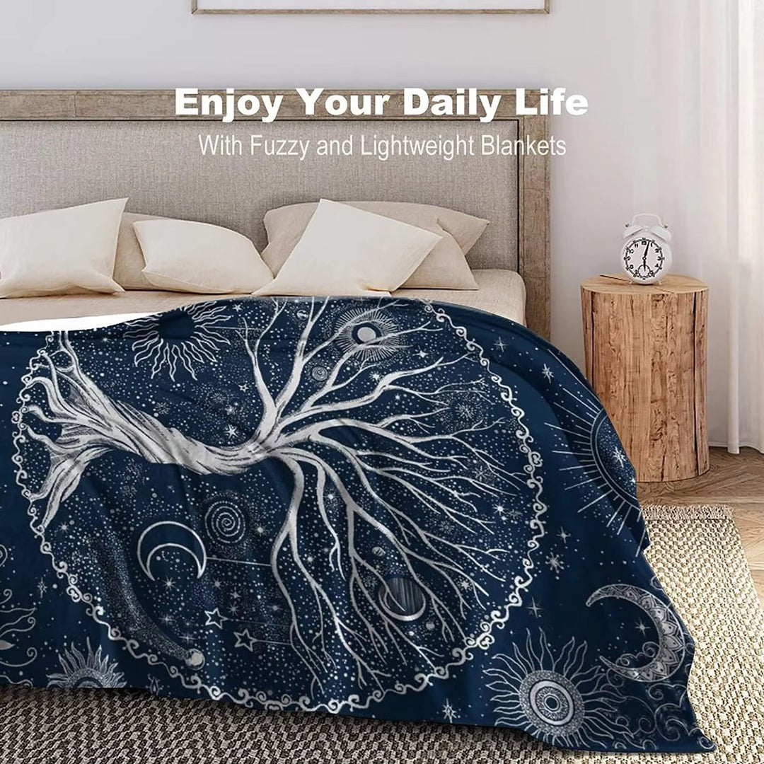 WorldNorse Moon Yggdrasil Blanket - image 8