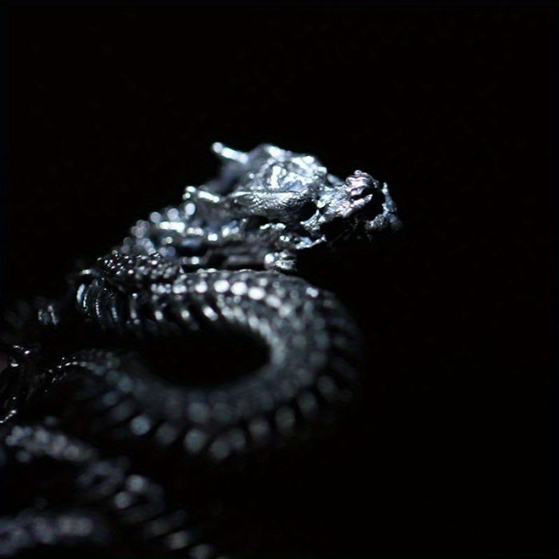 WorldNorse Cool Dragon Skeleton Adjustable Ring - image 3