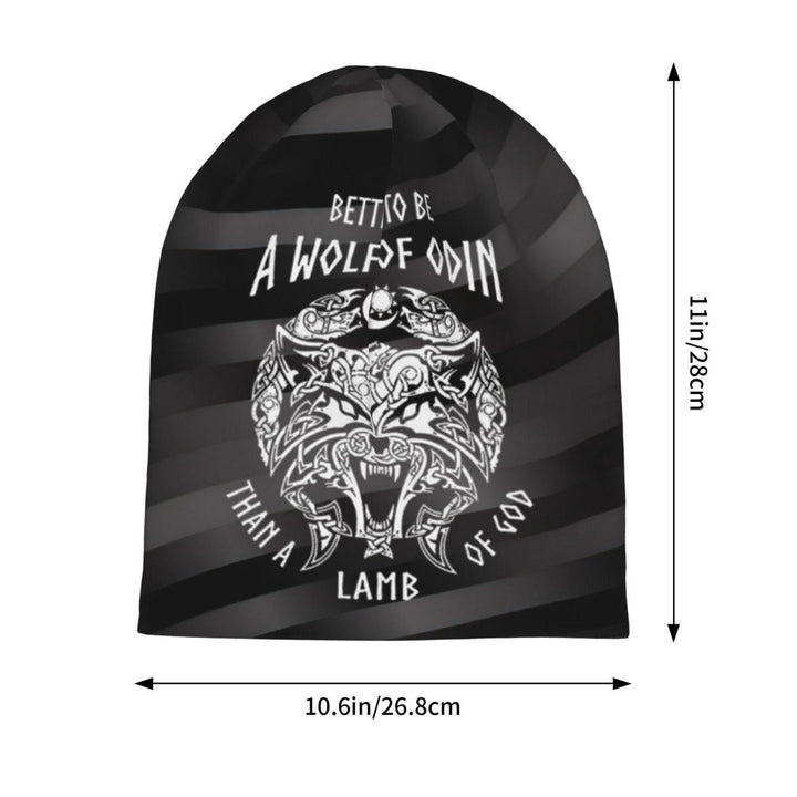 WorldNorse Better To Be A Wolf Of Odin Beanie - image 11