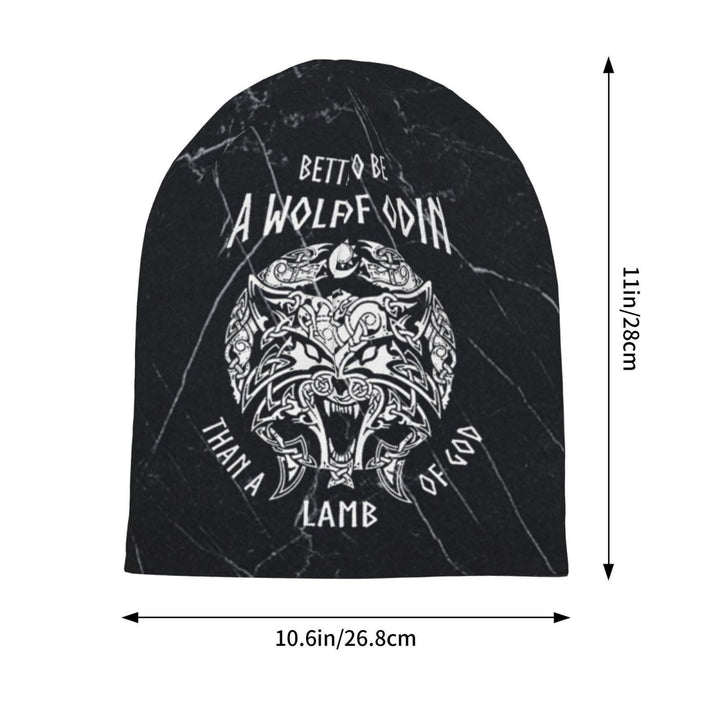 WorldNorse Better To Be A Wolf Of Odin Beanie - image 5