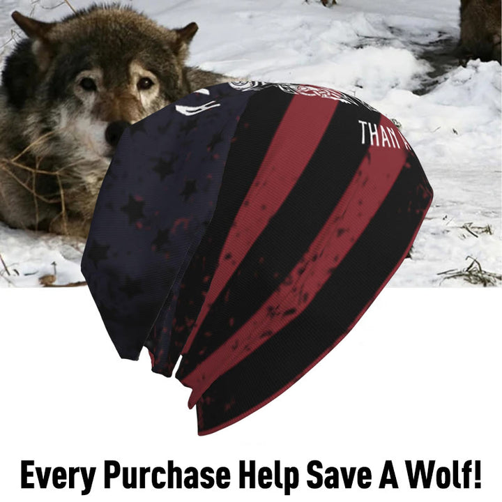 WorldNorse Odin Viking Norse Wolf Beanie - image 3