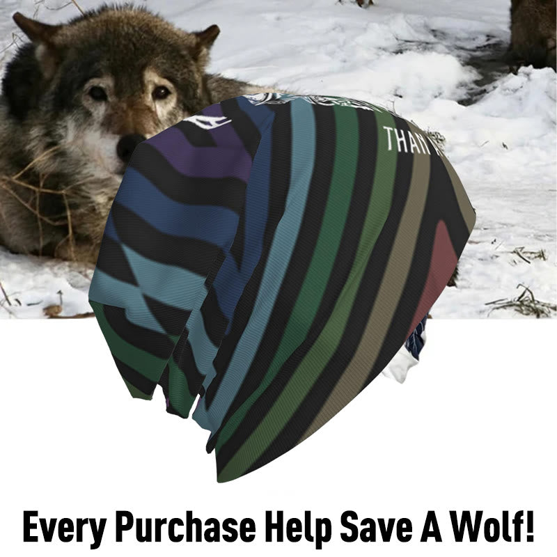 WorldNorse Odin Viking Norse Wolf Beanie - image 16