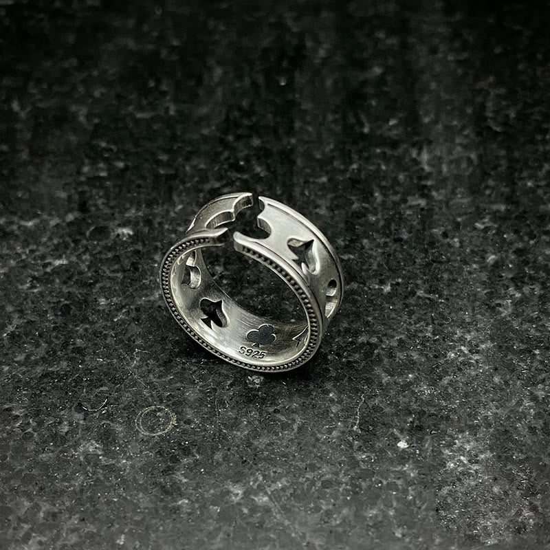 WorldNorse Playing Card Hollow Ring - image 3